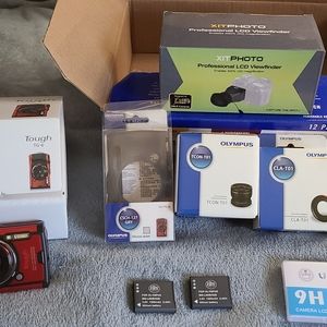 Olympus Tough TG-6 Camera (can be used Underwater!) with Matching Accessories